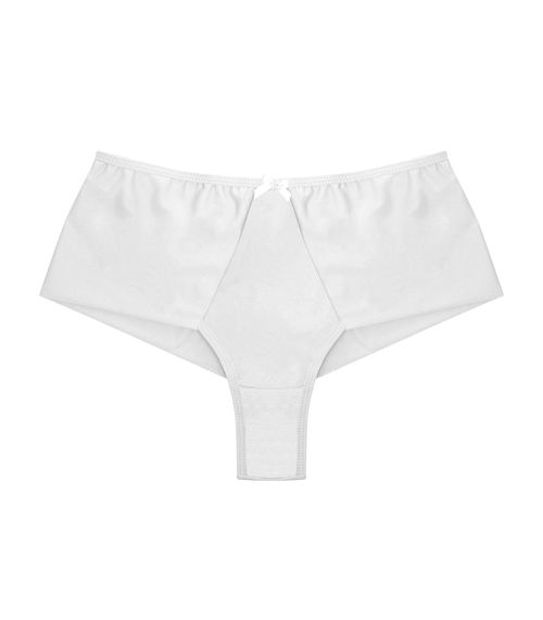 Calcinha Microfibra Adulto Fio Duplo Dukali Branco