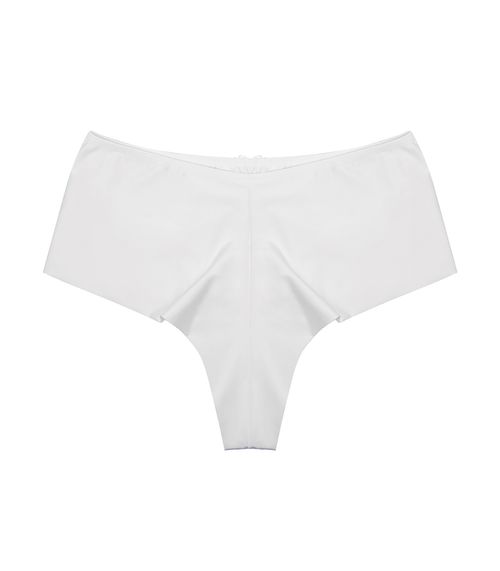 Calcinha Microfibra Adulto Fio Duplo Dukali Branco