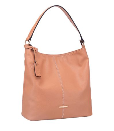 Bolsa De Ombro Feminina Alice Palucci Bege