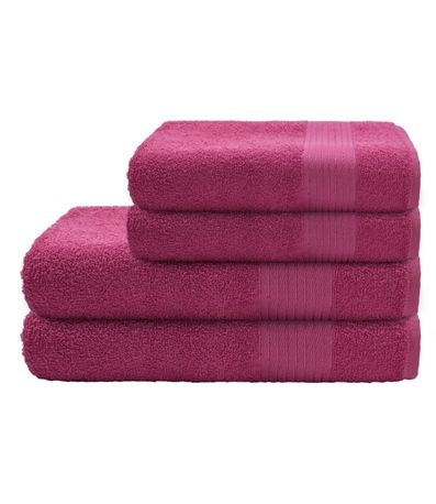 Toalha de Rosto Omega Camesa Rosa