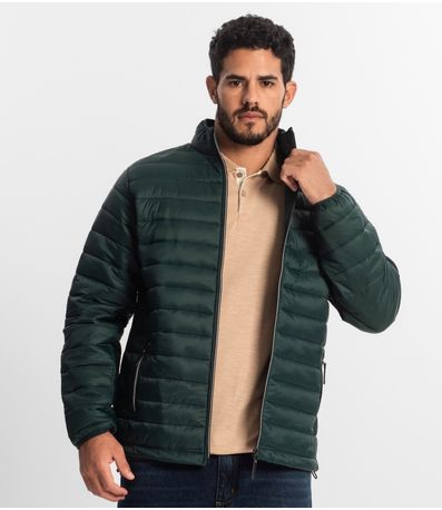 Jaqueta Masculina Microfibra Diametro Verde
