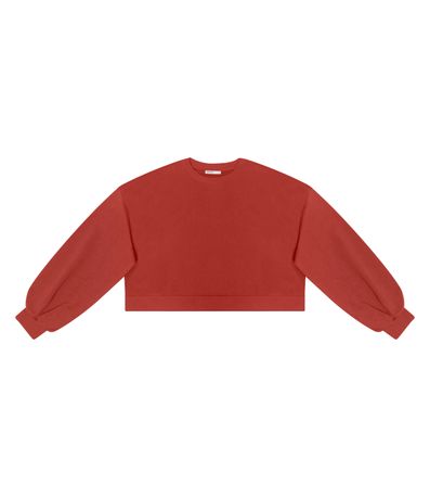 Blusão Moletom Feminino Endless Laranja