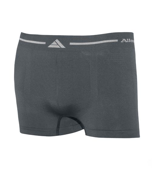 Cueca Boxer Lisa Microfibra Altomax Cinza