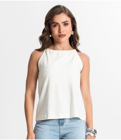 Blusa De Alça Feminina Endless Bege