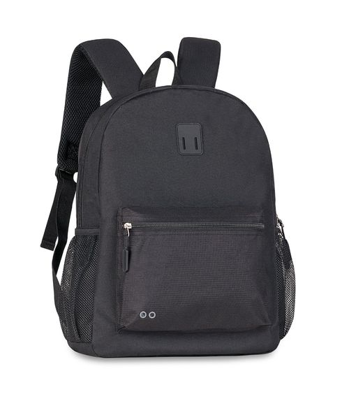Mochila Unissex Escolar Casual Clio Preto