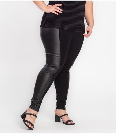 Calça Legging Secret Glam Preto