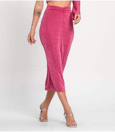 Saia Slink Feminina Kohmar Rosa