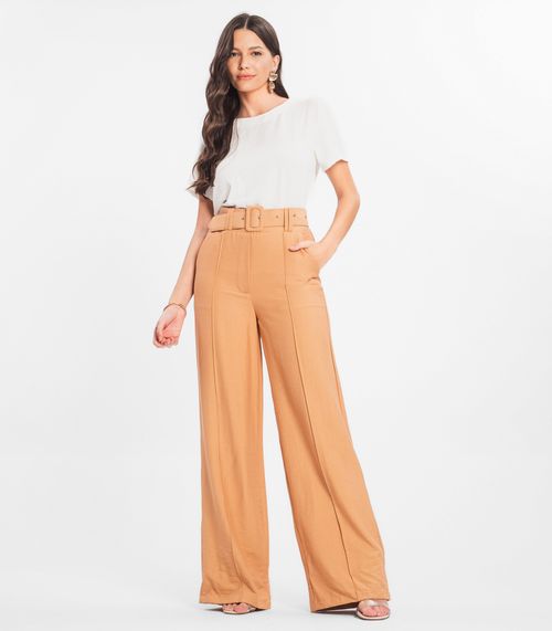 Calça Feminina Sensorial  Basic Select Bege