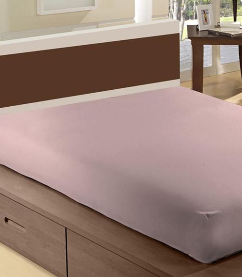 Lençol Solteiro Com Elástico Avulso Camesa Rosa
