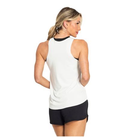 Regata Feminina Caution FTK Fitness Bege