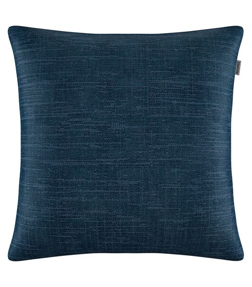Capa De Almofada Jacquard Linho Adomes Azul