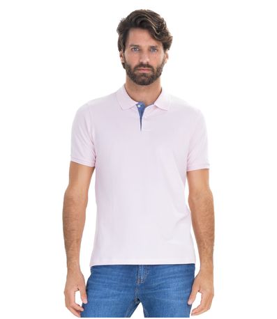Camisa Polo Básica Ogochi Rosa