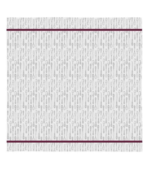 Toalha De Mesa Retangular Basic 6 Lugares Teka Cinza