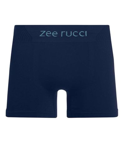 Cueca Boxer Sem Costura Zee Rucci Azul