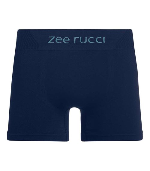 Cueca Boxer Sem Costura Zee Rucci Azul
