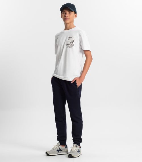 Calça Jogger Juvenil Masculina Minty Azul