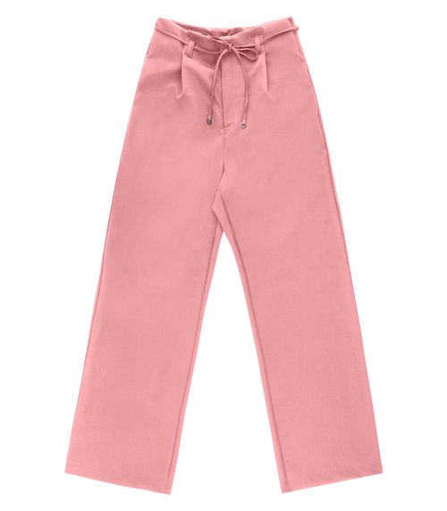 Calça Alfaiataria Pantalona Endless Rosa