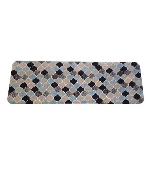 Tapete Cozinha Base Antiderrapante Tapetes Junior Azul