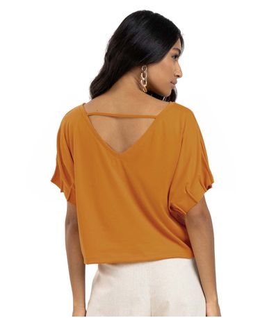 Blusa Feminina Malha Soft Endless Marrom