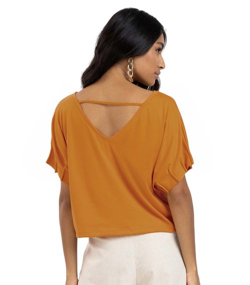 Blusa Feminina Malha Soft Endless Marrom