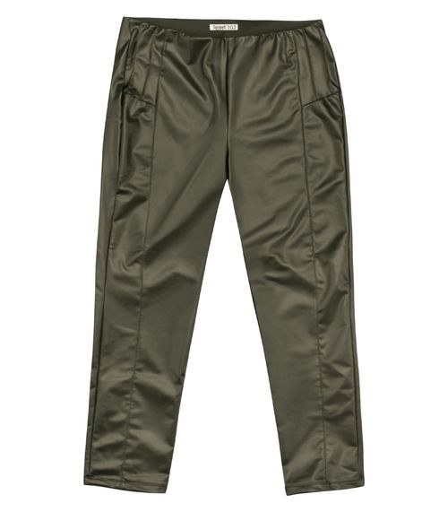 Legging Feminina Cirrê Plus Size Secret Glam Verde