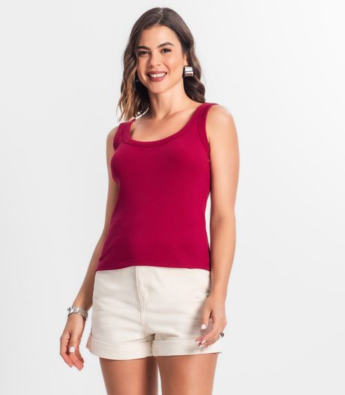 Regata Feminina Básica Select Vermelho