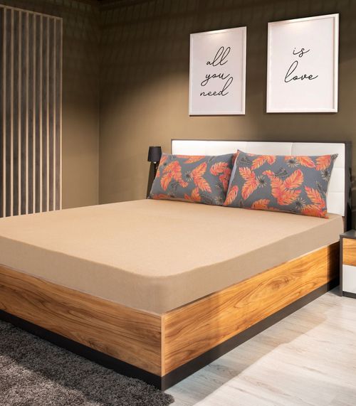 Jogo De Cama Queen Doce Vida Marrom