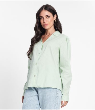 Camisa Feminina Manga Longa Endless Verde