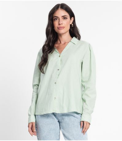 Camisa Feminina Manga Longa Endless Verde