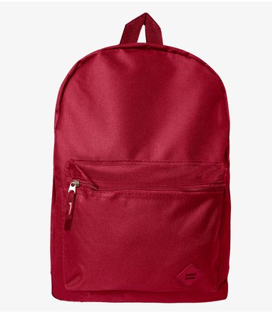 Mochila Escolar Feminina Casual Clio Vermelho