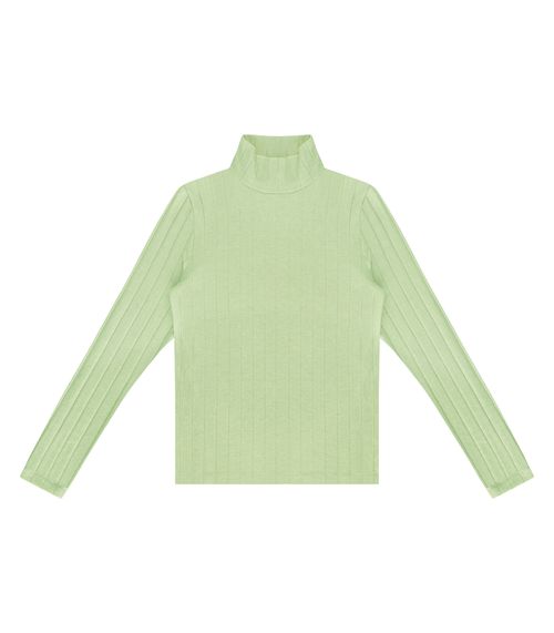 Blusa Tricot Feminina Manga Longa Endless Verde