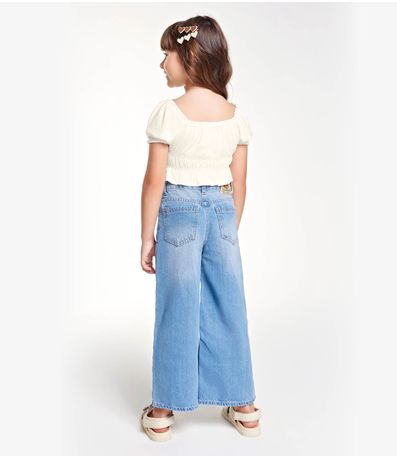 Calça Pantalona Infantil Trick Nick Azul
