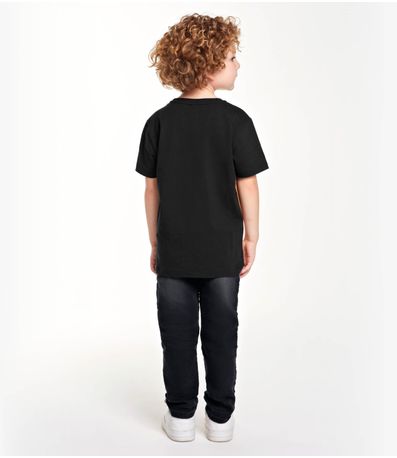 Calça Jeans Infantil Masculina Trick Nick Preto