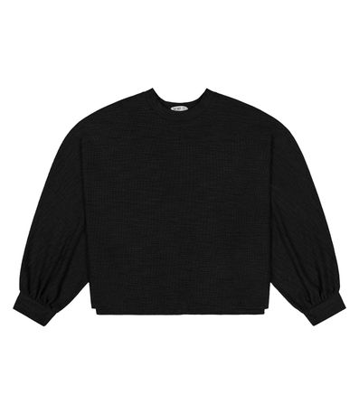 Blusão Feminino Plus Size Secret Glam Preto