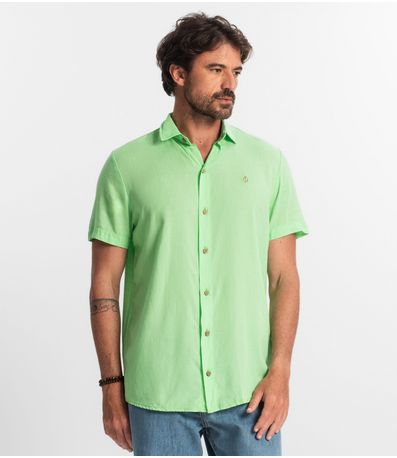 Camisa Masculina Diametro Verde