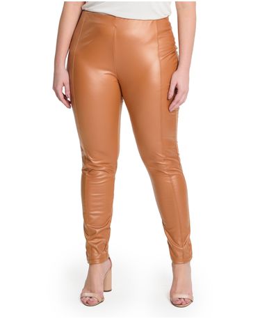 Legging Cirrê Secret Glam Marrom