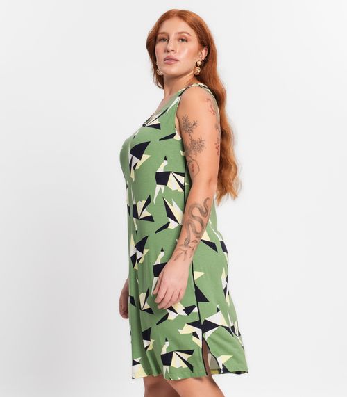 Vestido Feminino Plus Select Verde