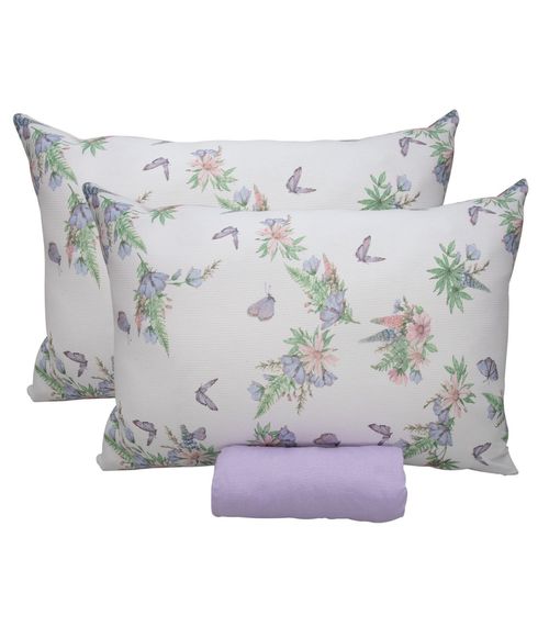 Jogo De Cama King Doce Vida Roxo