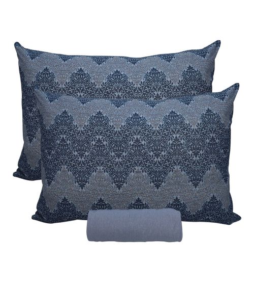 Jogo De Cama Queen Doce Vida Azul