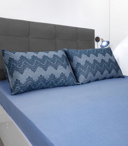 Jogo De Cama King Doce Vida Azul
