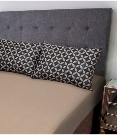 Jogo De Cama Casal Doce Vida Bege