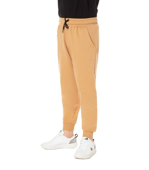 Calça Masculina Jogger De Moletom CDKA Amarelo