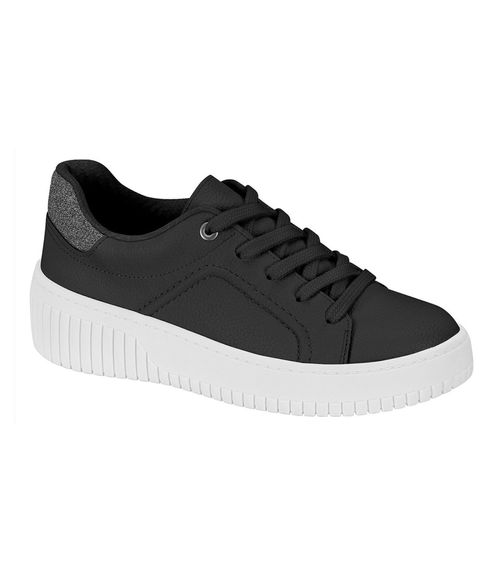 Tenis Feminino Casual Com Detalhe Brilho Beira Rio Preto