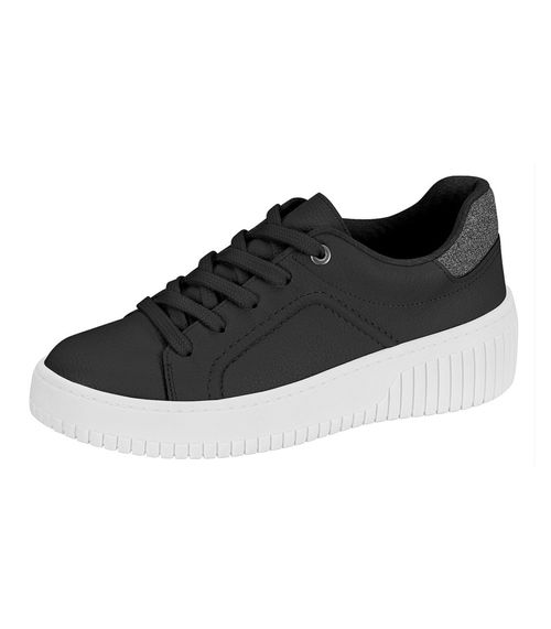 Tenis Feminino Casual Com Detalhe Brilho Beira Rio Preto