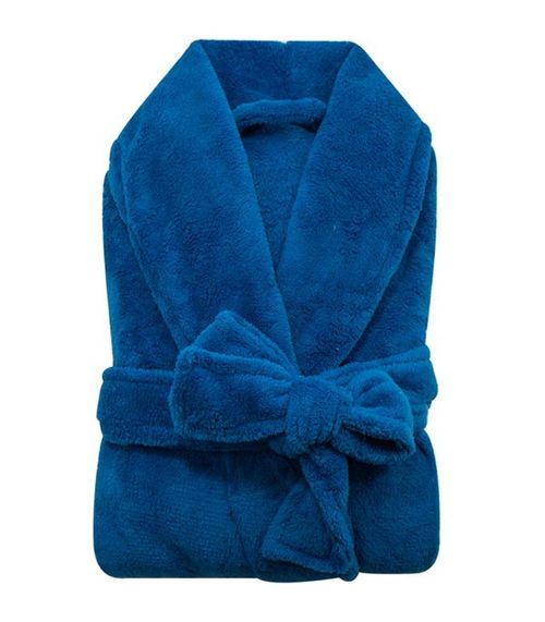 Roupão Microfibra Camesa Azul