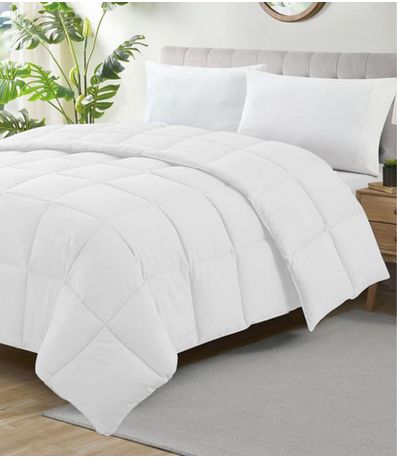 Edredom Ecopluma Casal Camesa Branco