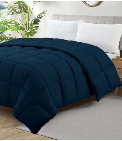 Edredom Ecopluma Casal Camesa Azul