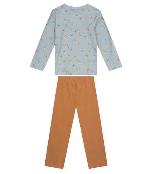 Pijama Dino Menino Select Bege