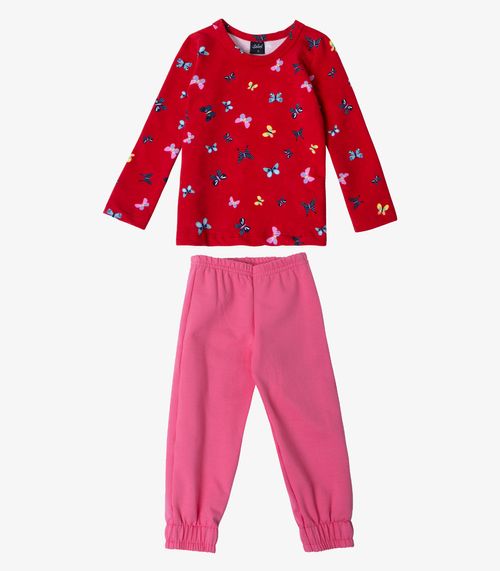 Pijama Infantil Menina Select Azul