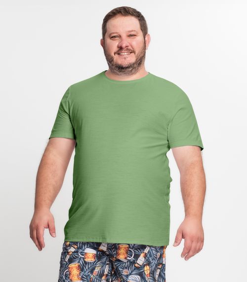 Camiseta Masculina Manga Curta KO Verde